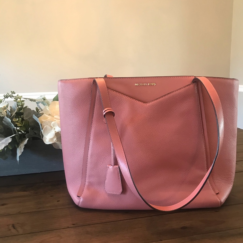 Michael Kors Whitney Large Pebbled Leather Tote